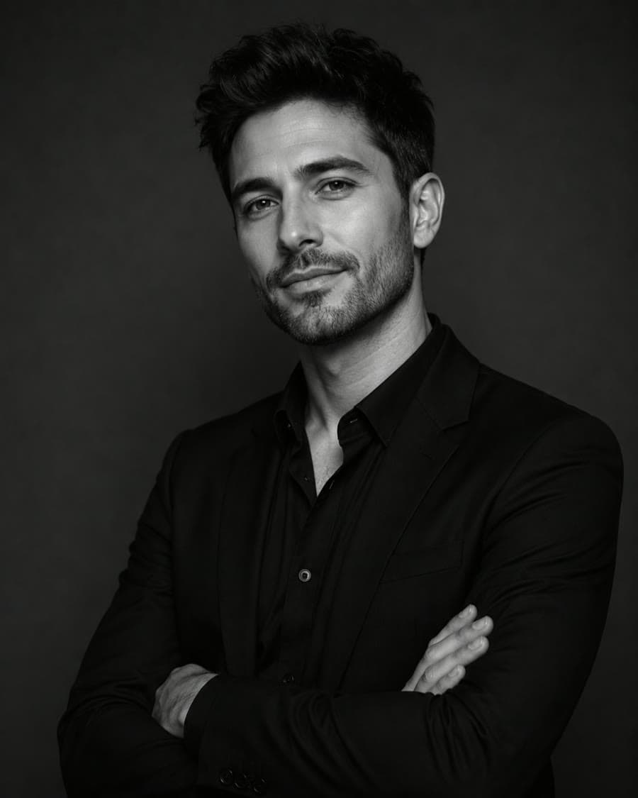 Porträt von Marc Lehmann, Senior Stylist bei Maison Rouge